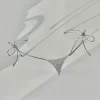 Island / Bowknot Waist Decoration Art Piece
