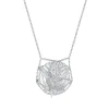 Mermaid / Mermaid Web Coin Long Necklace