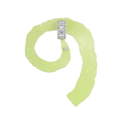 Paradise / Apple Peel Stud Earring