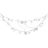 Paradise / Cross Flower Nacre Layers Necklace