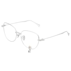 Paradise / Flocked Bear Decorative Gemstone Pendant Glasses