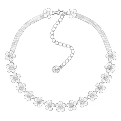 Paradise / Garden Flower Lock Necklace