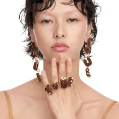 Paradise / LOVE Bear Ring Set