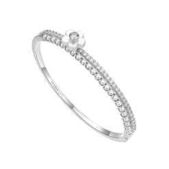 Paradise / Nacre Flower Double Layer Bracelet