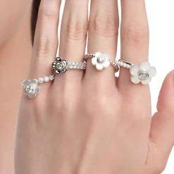 Paradise / Nacre Flower Pearl Ring