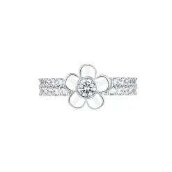Paradise / Spin Flower Gemstone Ring