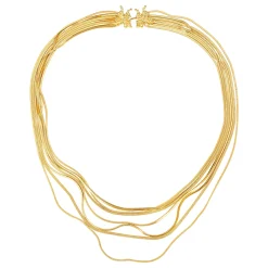 Ripple / Butterfly Layers Tassel Necklace
