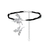 Ripple / Liquefied Butterfly Beaded Necklace
