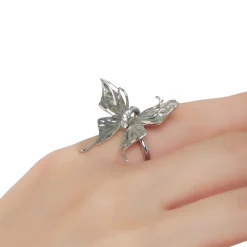 Ripple / Liquefied Butterfly Shaking Ring