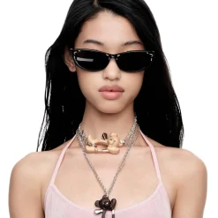 Ripple / Metal Inlaid Sunglasses