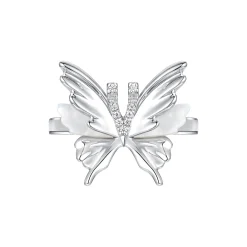 Ripple / Opal Butterfly Ring