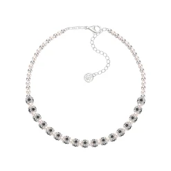 Ripple / Pearl Gemstone Necklace