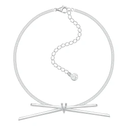 Ripple / Straight Bowknot Chocker