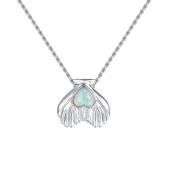 Tasty / Heart Shape Shell Necklace