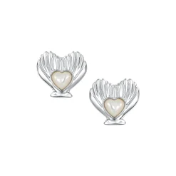Tasty / Heart Shaped Shell Earring