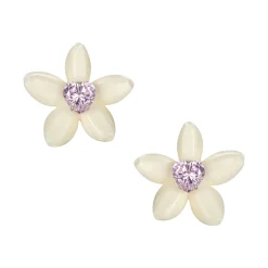 YVMIN X Cacien / Garlic Flower Gem Earrings