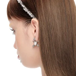 YVMIN X SHUSHUTONG / Double Arrow Heart Earring