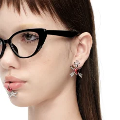 YVMIN X SHUSHUTONG / Double Arrow Heart Earring