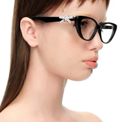 YVMIN X SHUSHUTONG / Gemstone Bow Glasses