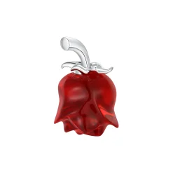 YVMIN X SHUSHUTONG / Metal Rosebud Stud Earrings