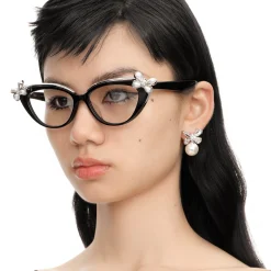 YVMIN X SHUSHUTONG / Pearl Flower Simple Glasses