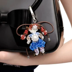 YVMIN X SHUSHUTONG / Rubber Band Girl Bag Charm Chain