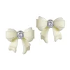 YVMIN X SHUSHUTONG / Rubber Bowknot Layers Earring