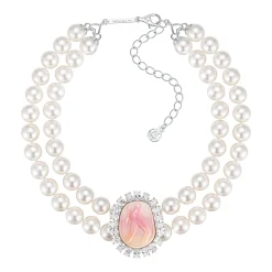 YVMIN X SHUSHUTONG / Shell Sculpture Pearl Necklace